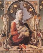 The Virgin and Child Surrounded by Eight Angels (mk05) Marco Zoppo